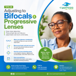 Tips for adjusting to bifocals and progressive lenses. Learn how to adapt faster and improve comfort with expert eye care in Abuja.