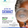 Cataract Awareness Month: Learn the signs, causes, prevention tips, and when to book an eye test in Abuja with Cypress Eye Centre.