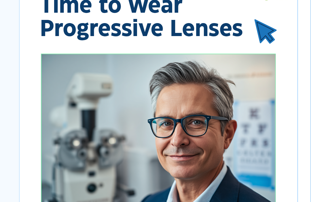 Signs It Might Be Time to Wear Progressive Lenses